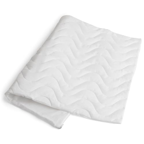 Mediflow Quilted Pillow Protector Zippered Protection from Dust and Allergens Adds a Layer of Luxury and Comfort