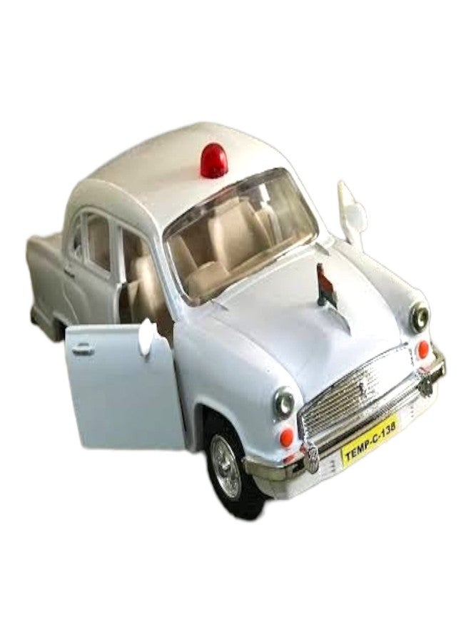 Caught Trendy Combo of 2 Cute Miniature Pull Back Action Front Door Openable Plastic Model Toy Ambassador VIP Car with Realistic Interiour Design for Kids and Best Birthday Return Gift. Pack of 2 - Image 4
