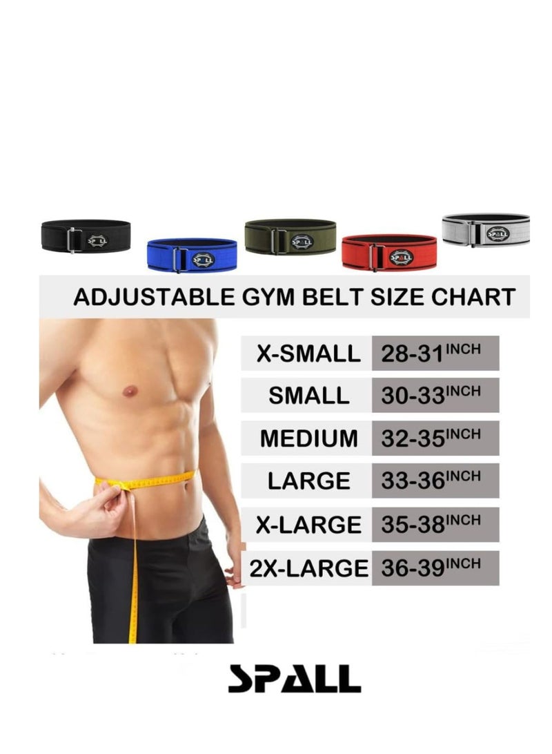 سبال حزام جلدي لرفع الأثقال مقاس S/M/L/XL قابل للتعديل للاستخدام المنزلي، وتدريب قوة الجسم والخصر، وتمارين القرفصاء، وتمارين اللياقة البدنية، ومعدات رفع الأثقال - Image 4