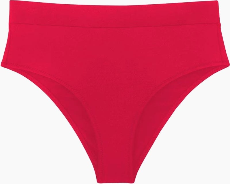 Ayyıldız 63053 Red High Waist Bikini Bottom  - Image 3