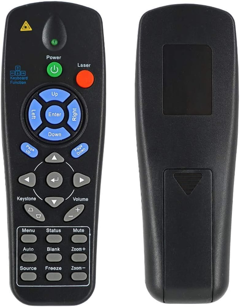 BOMAZ Replacement Projector Remote Control for Promethean Board EST-P1 EST-P1CV2 UST-P1 PRM-25 PRM-32 PRM-33 PRM-35 PRM-42 PRM-45 - Image 1