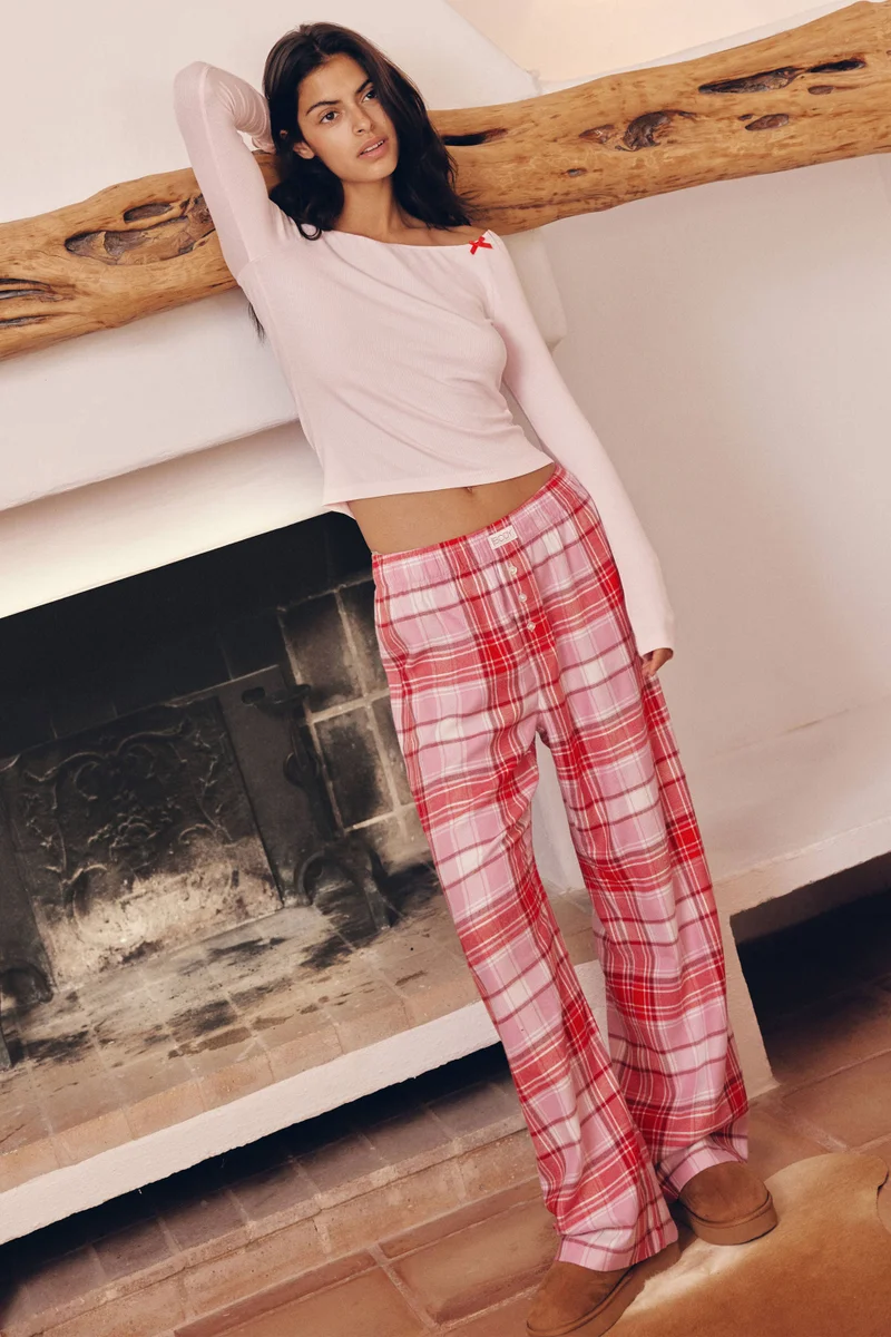 بودي Flannel Boyfriend Boxer Pant