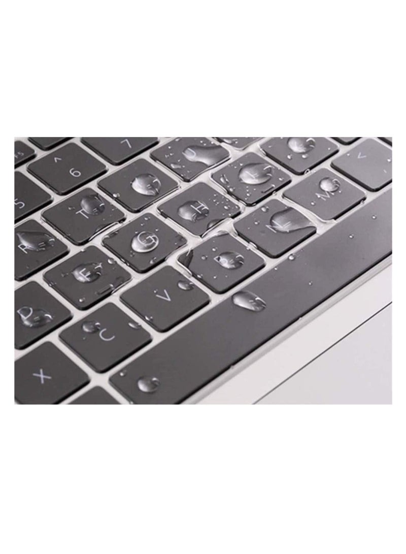 AMM US Layout Keypad Cover Compatible for MacBook New Pro 13 and 16 Inch Model A2141 Touch Bar 2019 Release Model A2289 A2251 Touch Bar 2020 Release White - Image 4