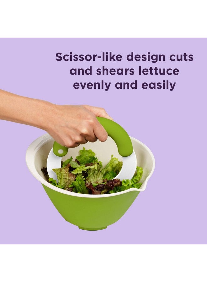 Chef'n 104-259-120 SaladShears Nylon Lettuce Chopper - White - Image 3