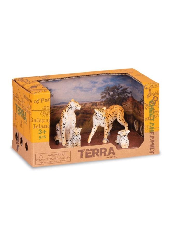 Terra Terra Cheetah Family Playset  - Image 2
