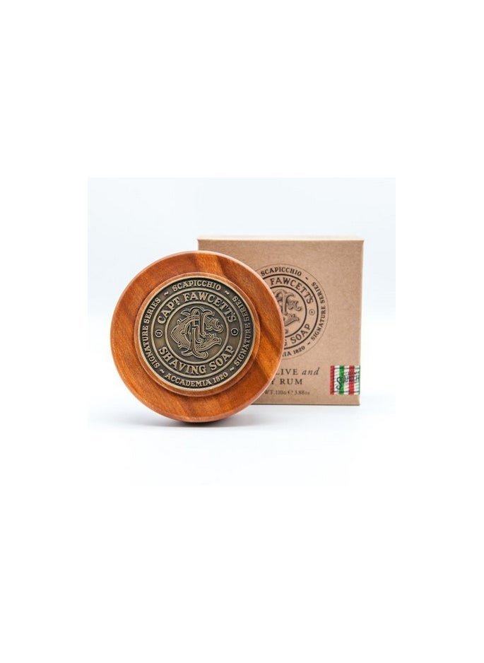 CAPTAIN FAWCETT - Captain Fawcett Scapicchio Shaving Soap 110g - Image 1