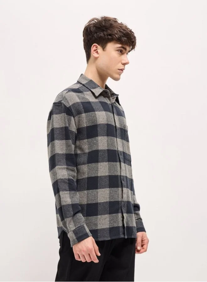 THE BEAR HOUSE Men's Shirt for Casual and Formal Wear | Classic Button-Down Style for Office, Daily Use, Travel, Events & All-Season Outfits | Versatile & Stylish Wardrobe Essential for Every Occasion