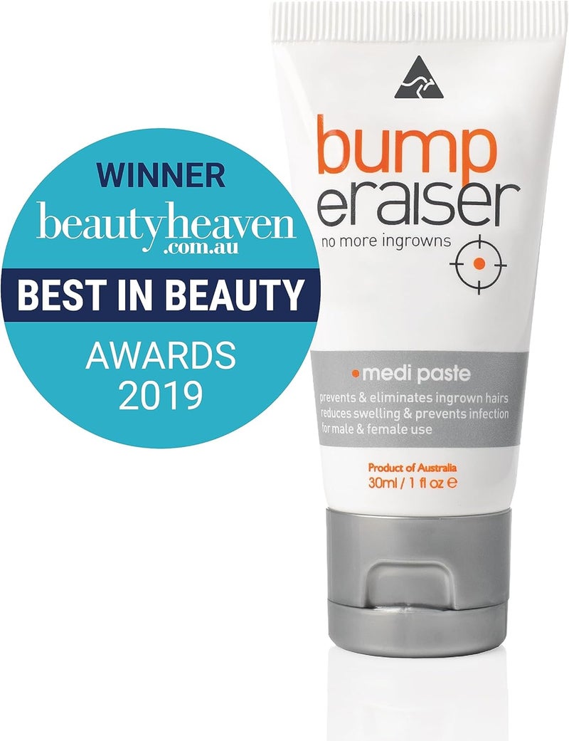 Bump Eraiser Medi Paste 30ml The Spot Treatment for Ingrown Hairs Pimples Razor Bumps and Razor Burns - Image 5