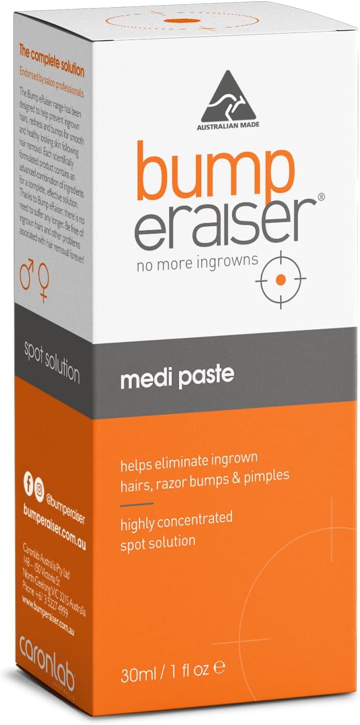Bump Eraiser Medi Paste 30ml The Spot Treatment for Ingrown Hairs Pimples Razor Bumps and Razor Burns - Image 4