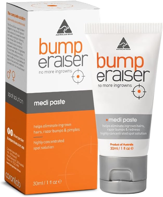 Bump Eraiser Medi Paste 30ml The Spot Treatment for Ingrown Hairs Pimples Razor Bumps and Razor Burns - Image 1