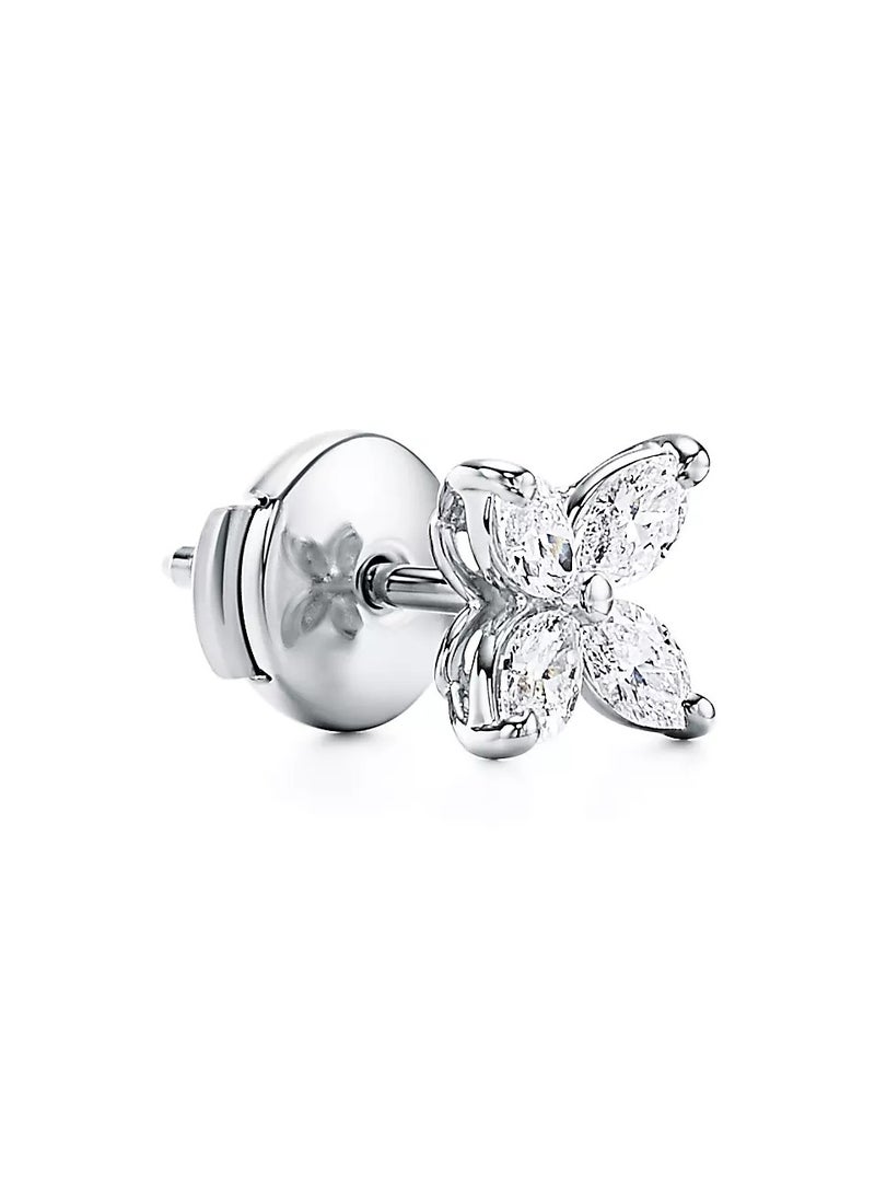 تيفاني اند كو أقراط تيفاني فيكتوريا من البلاتين مع الماس، صغيرة - Image 3