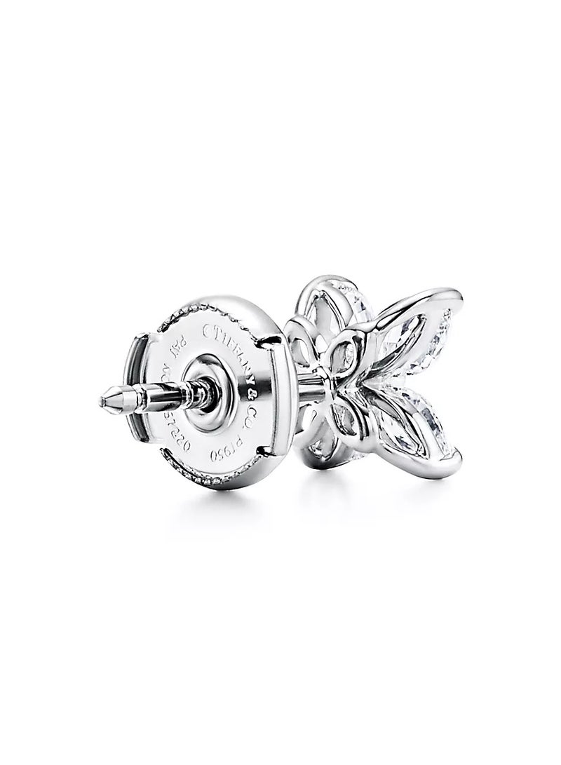 تيفاني اند كو أقراط تيفاني فيكتوريا من البلاتين مع الماس، صغيرة - Image 4