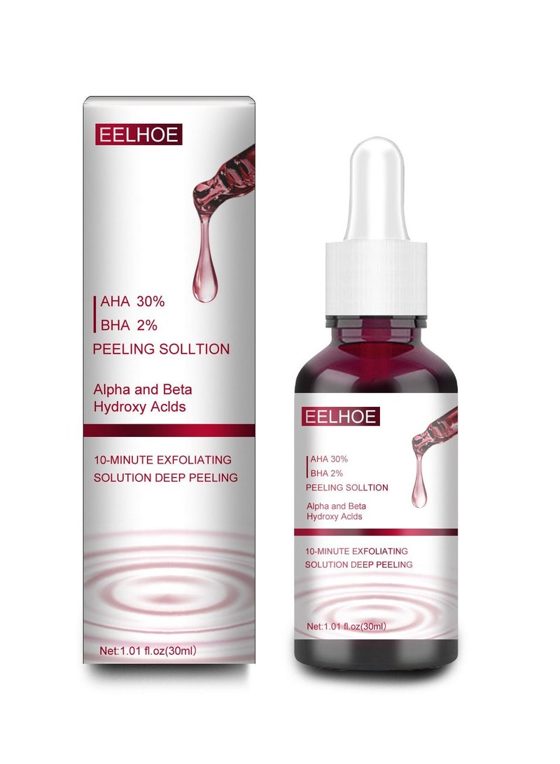 EELHOE AHA30%+BHA 2% salicylic acid essence - Image 1