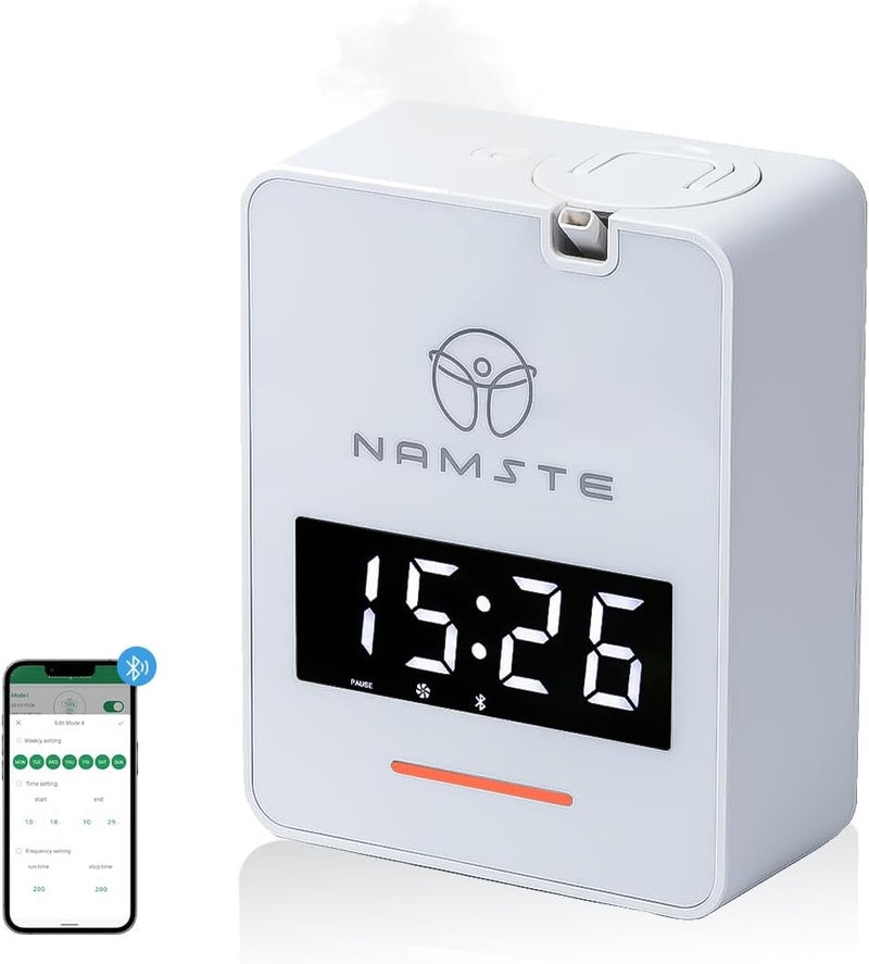 NAMSTE Smart Diffuser for Home 300ML Bluetooth Aromatherapy Waterless Diffuser Aromatic Devices Fragrance Machine Humidifier for Room, Office, Spa, Apartments - Image 1
