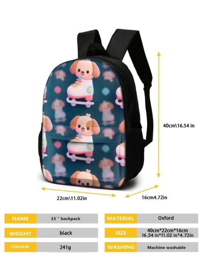 Bright Li Fire Unlock the new fashion of childish fun! Three-piece set of bags, cartoon elements for children and teenagers (students, children, friends' outings, mountain climbing, schooling, etc. can be used) - 32 - Image 5