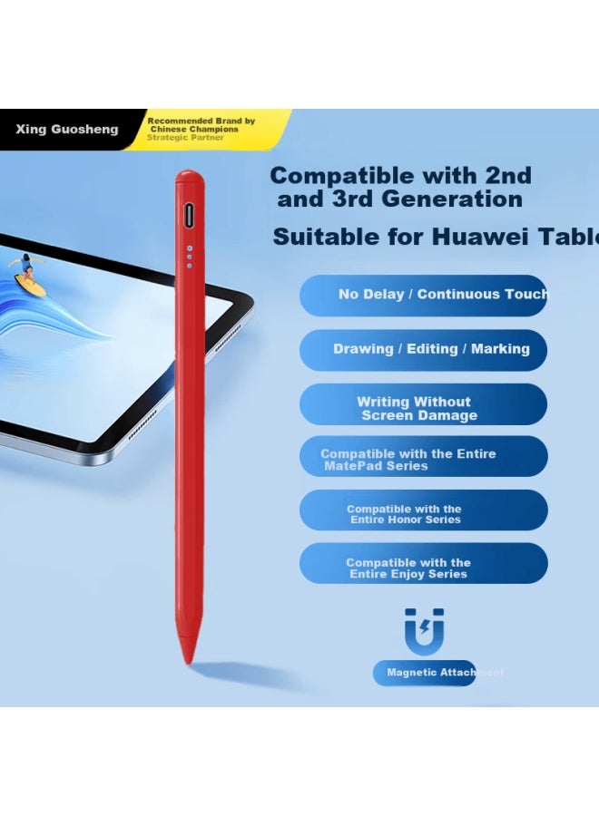 Witgoer 3rd Generation Magnetic Capacitive Stylus Pen Touchscreen Pen Compatible With Huawei Matepad 11.5s/pro 12.2/air 12, Honor, Android, Xiaomi Phones For Drawing - Image 1