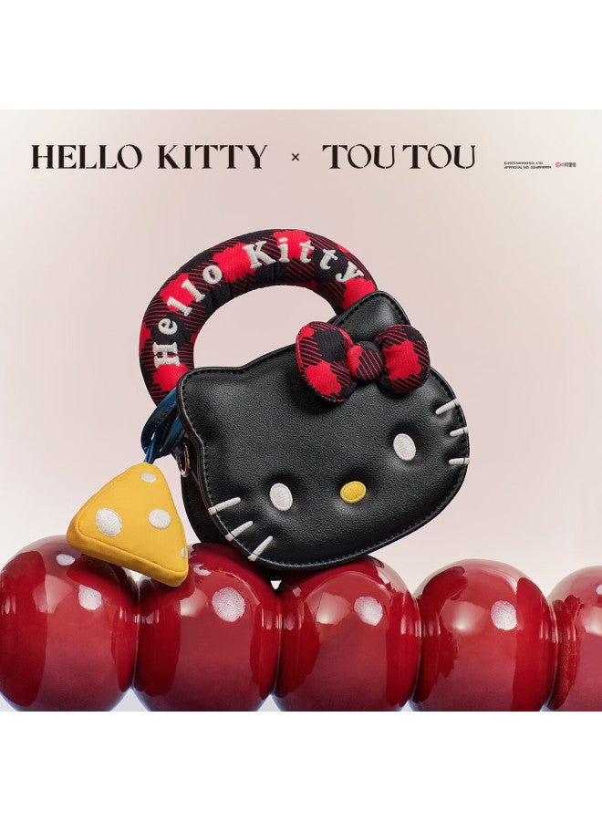 Toutou New o Kitty Collaboration Sanrio Official Kt Cat Small Shoulder Crossbody Bag Birthday Gift For Girlfriend - Image 3
