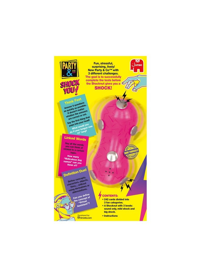jumbo Jumbo Party & Co. Shock You - The Fun Packed Multi Challenge Shock Game, +16yrs - Image 3