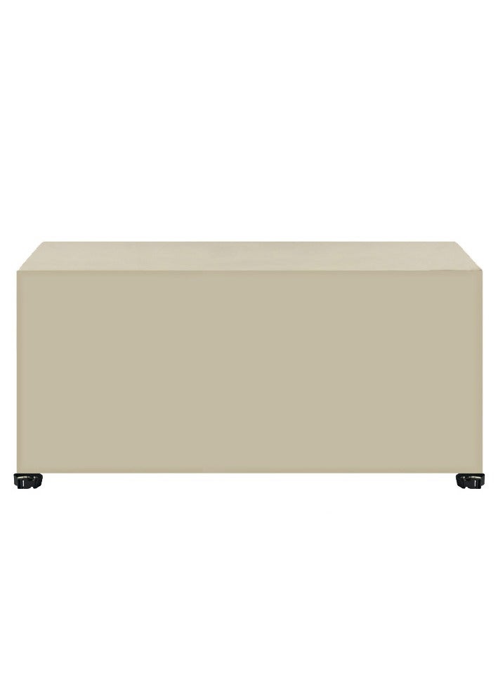 Generic Patio Furniture Cover, Outdoor Table Set, Sectional Sofa Cover, Patio Chair Covers，UV Resistant, Waterproof for Outside Furniture Beige - Image 1
