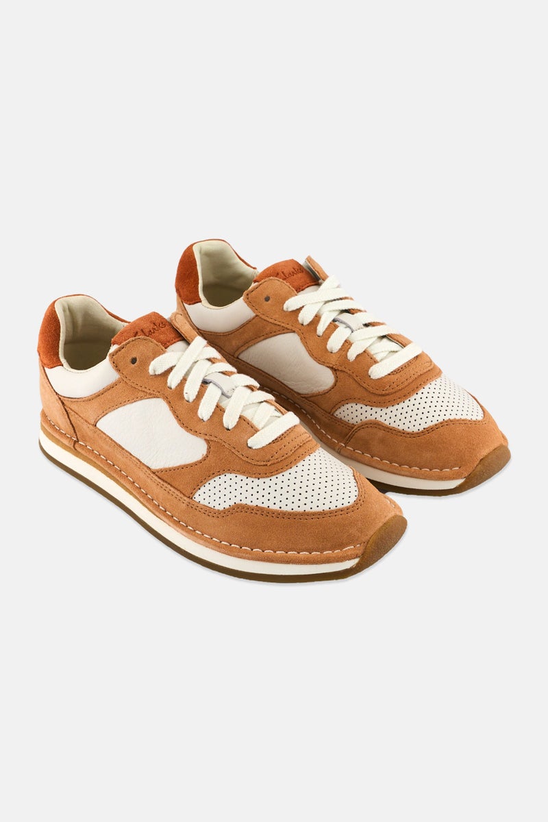 clarks Women Standard Lace Up Shoes, White - Image 1