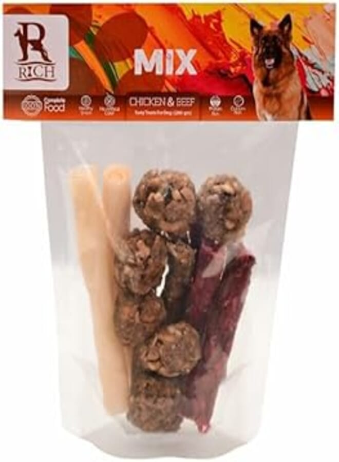 Rich Mix Chicken & Beef Treats For Dog