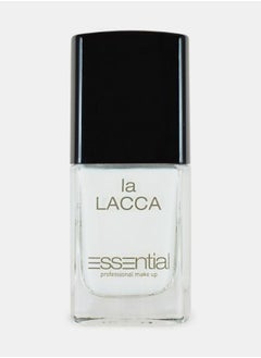 Essential طلاء أظافر نهائي هايبر لوسيد، أبيض لاكو01 