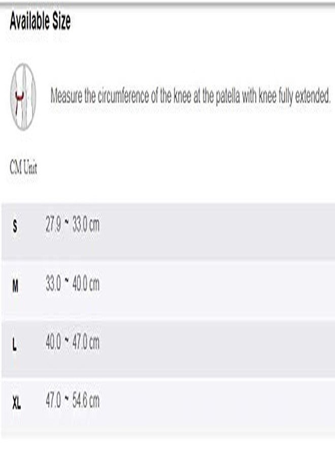 إل بي سابورت دعامة الركبة LP SUPPORT 667 (أسود، مقاس كبير) - Image 4