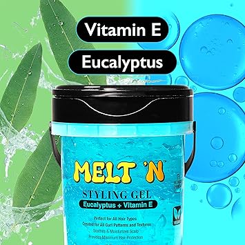 EBIN NEW YORK جل تصفيف إيبيين ميلتن الأزرق 480 مل - Image 3