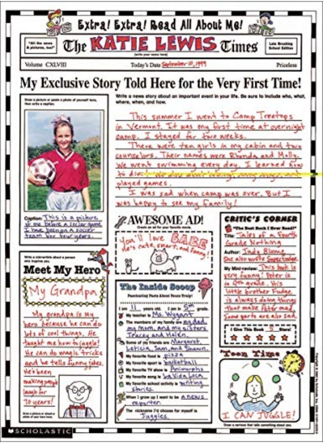 EXTRA EXTRA READ ALL ABOUT ME 