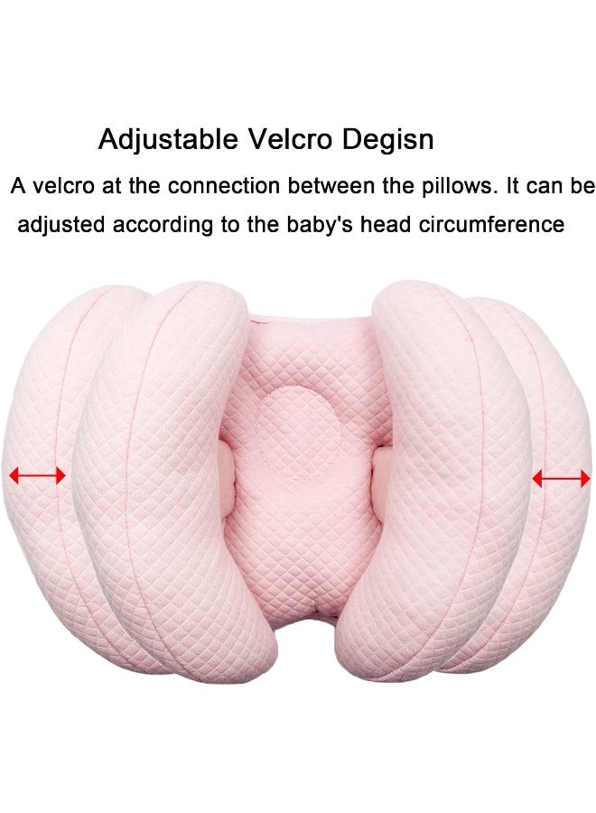 Yufiova Yufiova Upgrade 2 in 1 Baby Travel Pillow - Banana Shape Adjustable Baby Head Neck Support Car Seat Insert Pillow for Kids, Headrest Pillows for Cars - Image 5