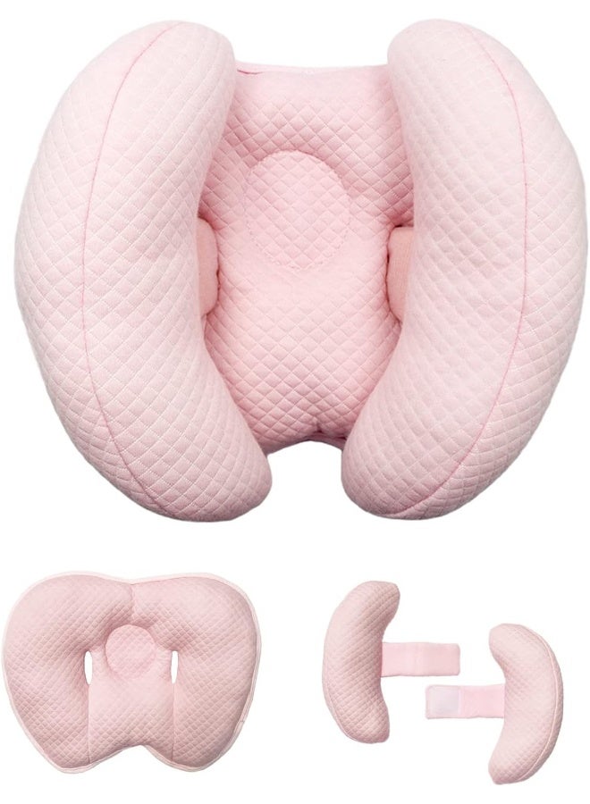 Yufiova Yufiova Upgrade 2 in 1 Baby Travel Pillow - Banana Shape Adjustable Baby Head Neck Support Car Seat Insert Pillow for Kids, Headrest Pillows for Cars - Image 1