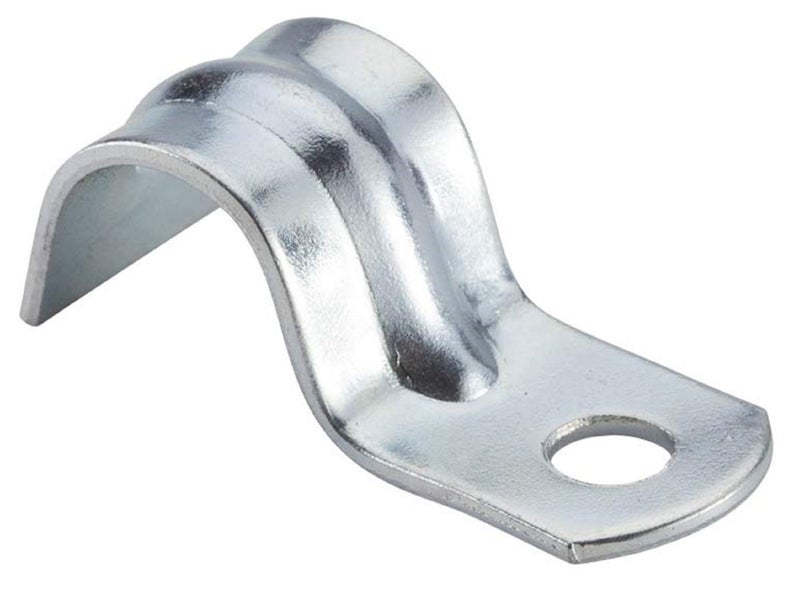 Halex – 3/8 Inch Flexible Metal Conduit (FMC) – 1 Hole Straps – 62180B – 200 Per Pack – Silver - Image 3
