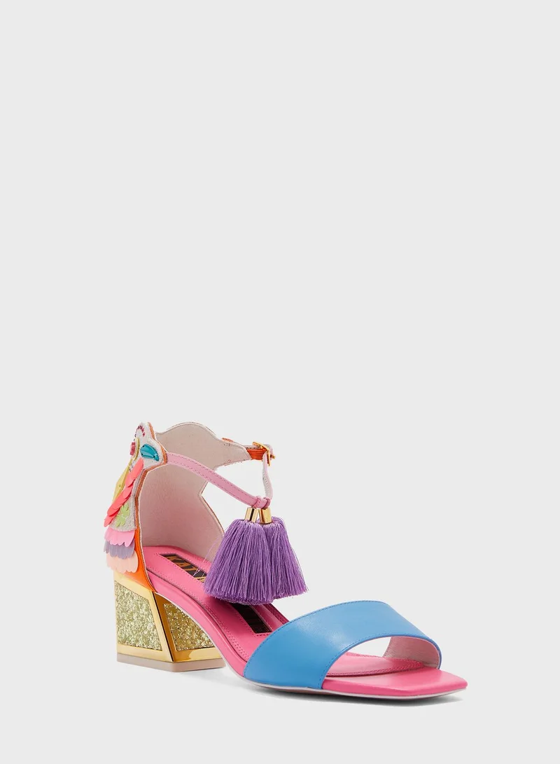Kat Maconie Kicker Block Heel Sandals