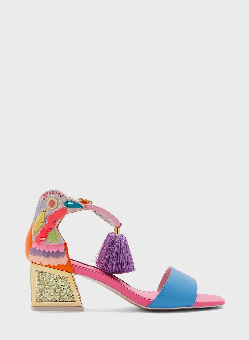 Kat Maconie Kicker Block Heel Sandals