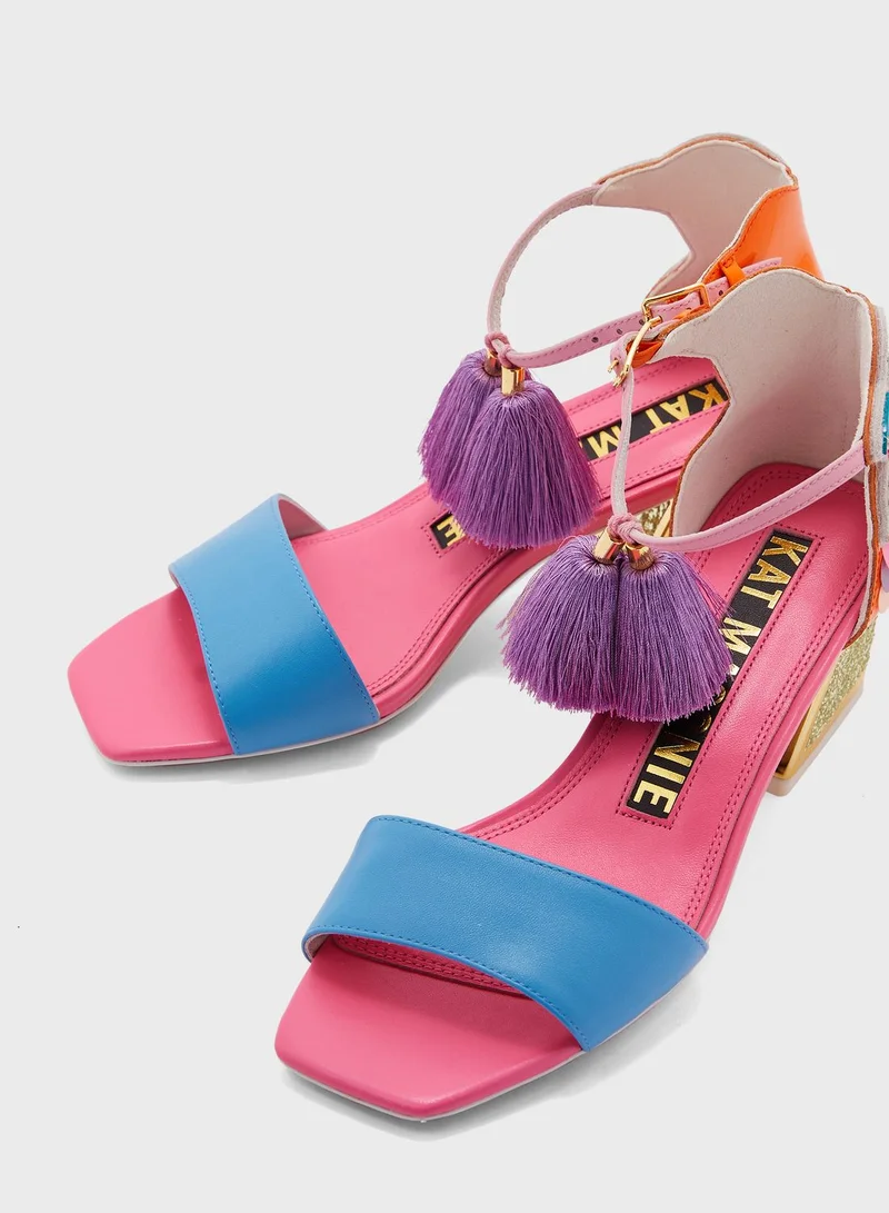 Kat Maconie Kicker Block Heel Sandals