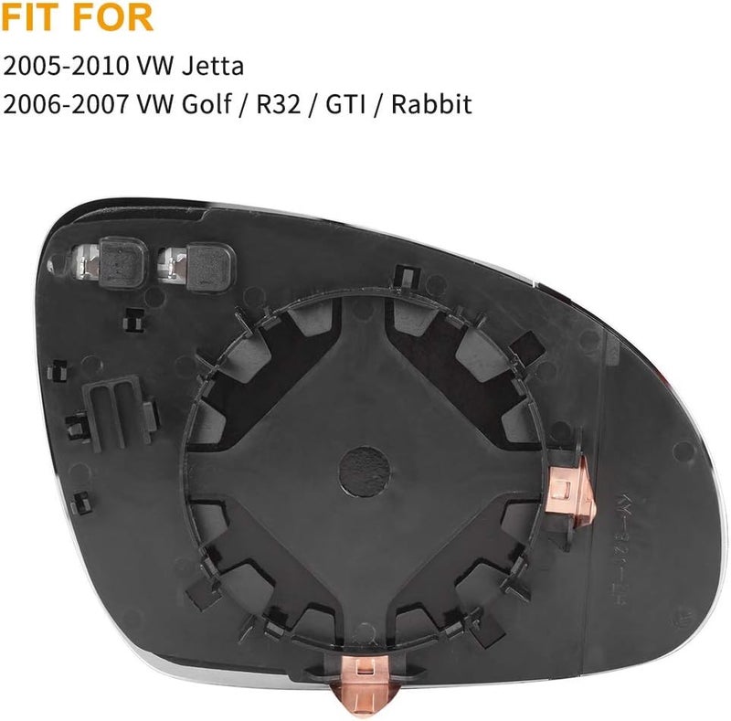 Wivplex Heated Side Mirror Glass for VW Golf R32 2005-2006 - Image 3