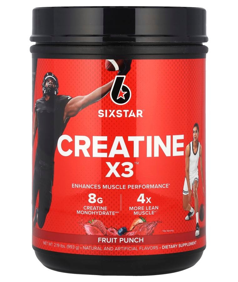 كرياتين X3™ بنكهة فواكه 2.19 رطل (993 جرام)