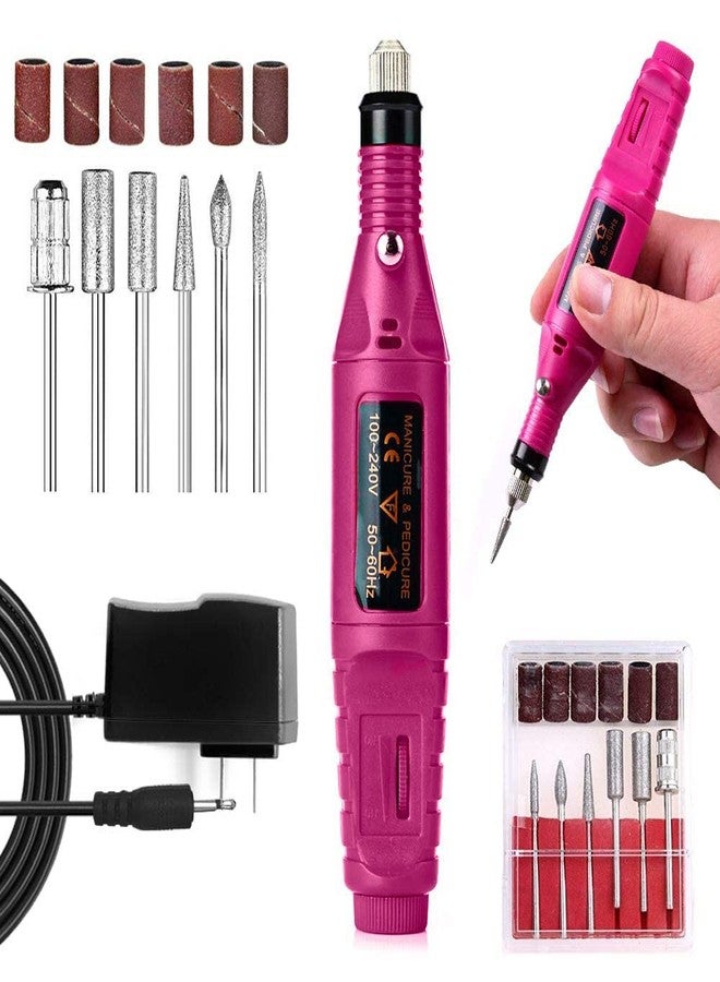 YADAV 20000RPM Electronic Nail Filer Kit Efile with Drill Bits Professional Acrylic Nail File for Manicure Pedicure Gel Dip Nails - Image 4