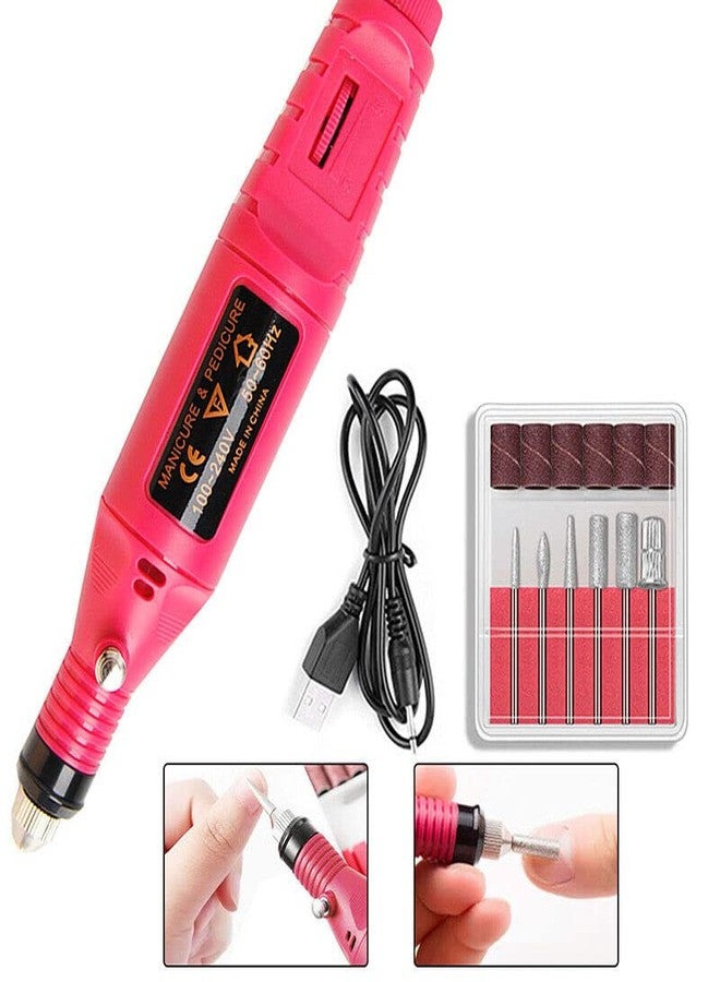 YADAV 20000RPM Electronic Nail Filer Kit Efile with Drill Bits Professional Acrylic Nail File for Manicure Pedicure Gel Dip Nails - Image 3