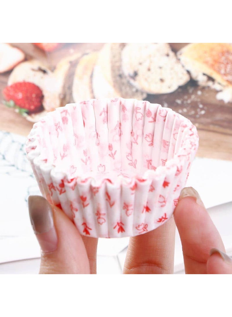 APSAMBR 1000 pcs Cute Colorful Wrapper Party Mini Cup Muffin Chocolate Case Baking Paper Cupcake Cake  - Image 5