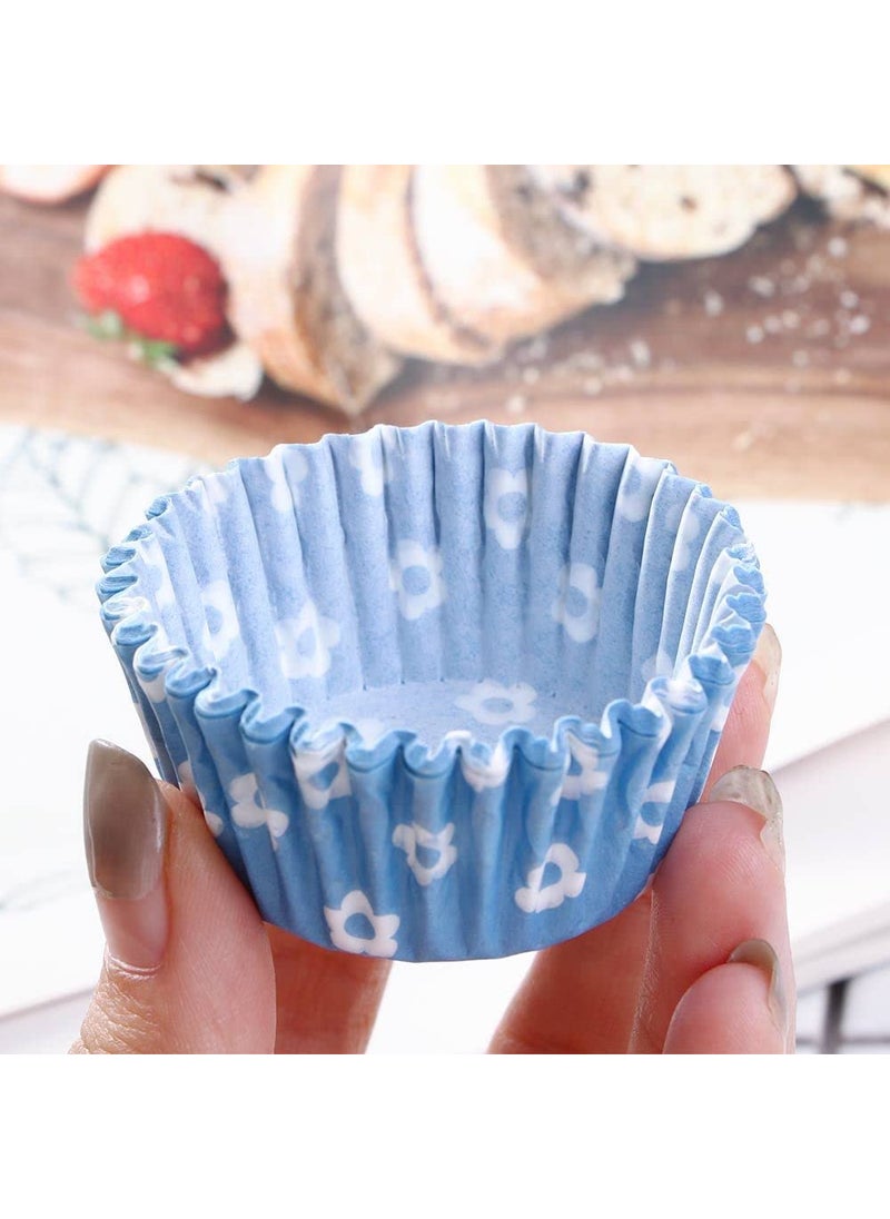 APSAMBR 1000 pcs Cute Colorful Wrapper Party Mini Cup Muffin Chocolate Case Baking Paper Cupcake Cake  - Image 4