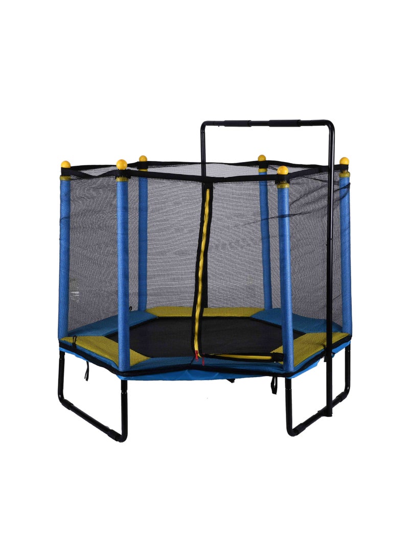 55 Inch Trampoline with 360 Surround Handrail for Kids - pzsku/Z5DB8C50A5987C4F85DA2Z/45/_/1694411026/d9ef6453-9fe5-4730-894e-14bb94679833