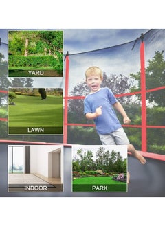 Generic 55 Inch Trampoline with 360 Surround Handrail for Kids  - Image 5