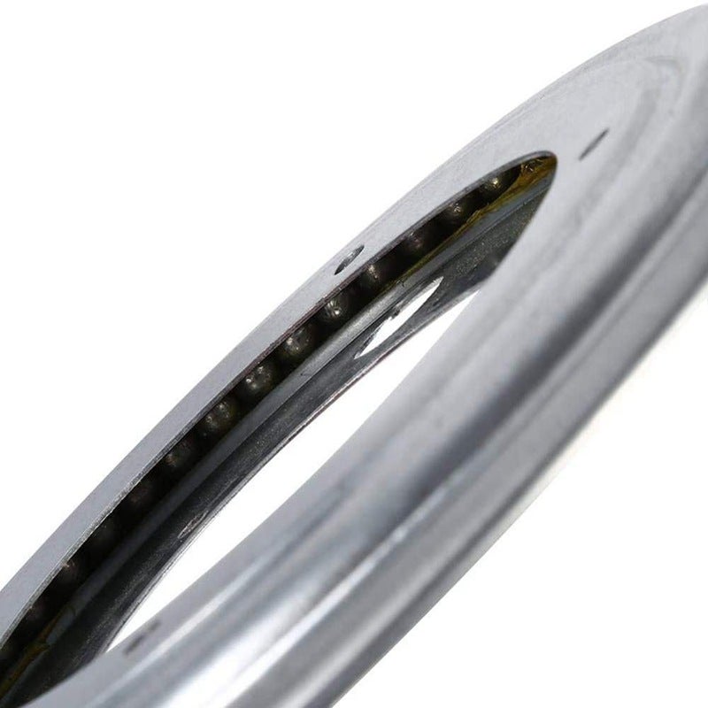 360 Degree Free Rotating Display Stand Iron Turntable 9 Inch Galvanized Hollow Round Turntable Desk Base Full Bead Turntable - Image 5