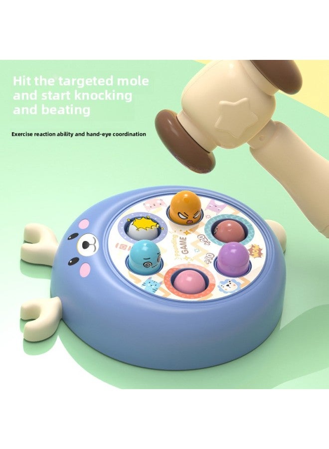 Hitting Gophers Children's Toys Boys Infants 1-2 And A Half Years Old 0 Early Education Educational Thinking Training Baby Girls 3 Tapping-Color:Puppy Blue - Image 5