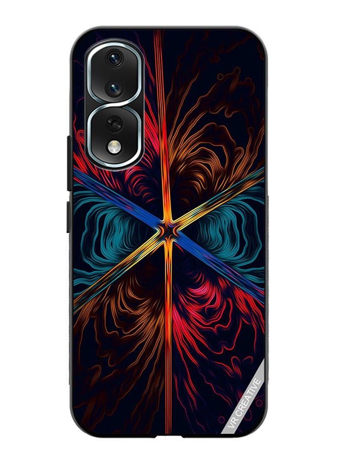 VR CREATIVE Protective Case Cover For Honor 80 Pro Flower Design Multicolour - Image 1