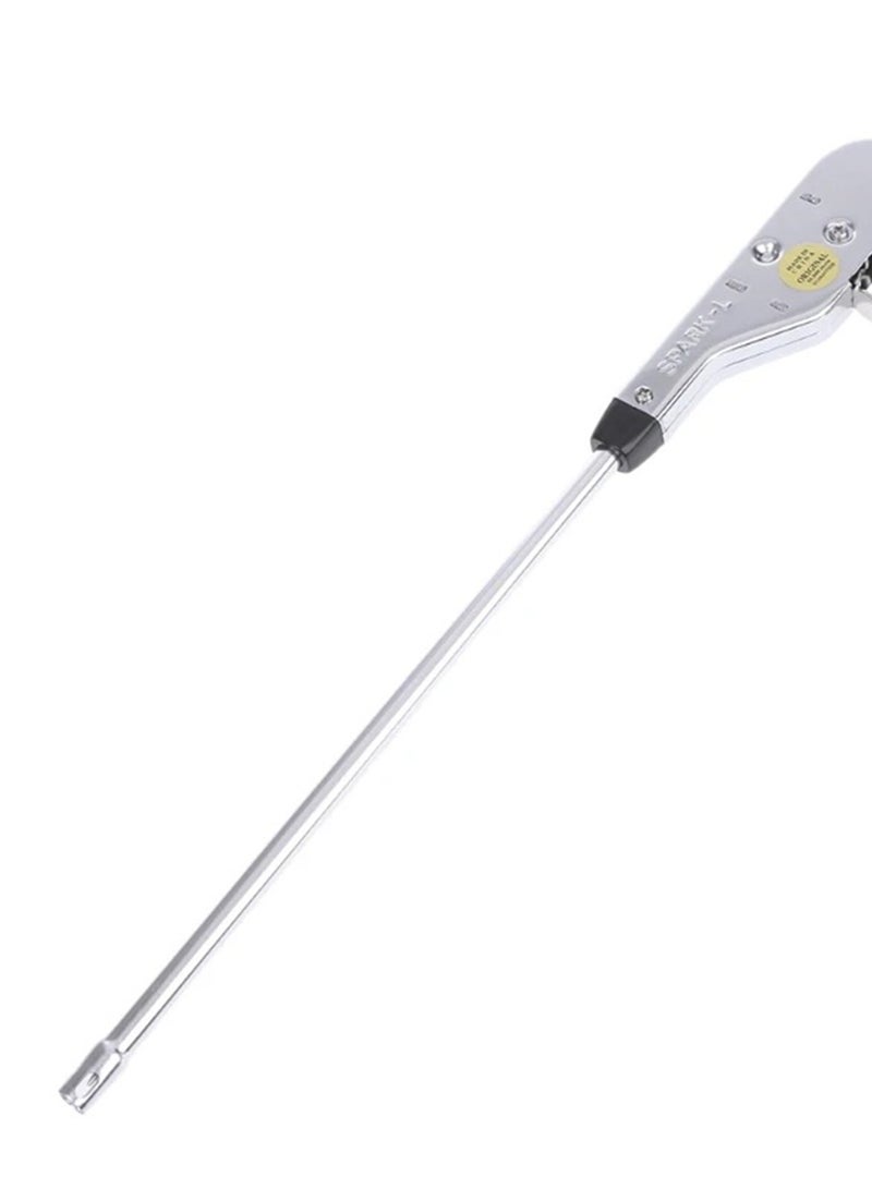 SPARK-L Japanese Gas Lighter – 30,000 Shots, Long Reach 36cm, Stainless Steel, No Battery or Flint – Ideal for Stove, BBQ Grill, Gas Heaters, and Campfires