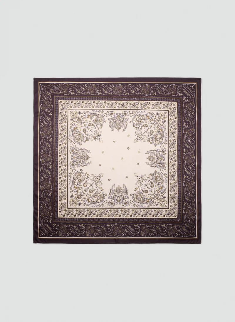 Paisley Print Scarf