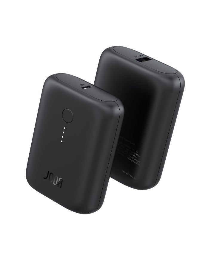 جودا بيكو 10 باور بنك 10000mAh PD 20W – أسود ⚡🔋شاحن سريع بنك طاقة ⚡ بنك طاقة 10000mAh 🔋 بنك طاقة USB-C 🔌 شاحن سريع PD بنك طاقة ⚡ بنك طاقة 3 منافذ 📱 شاحن سريع 20 وات ⚡ باوربانك للهواتف الذكية 📱 شاحن USB-A و USB-C 🔌 شاحن محمول للسفر ✈️ شاحن لآيفون وسامسونج 📱 - Image 4