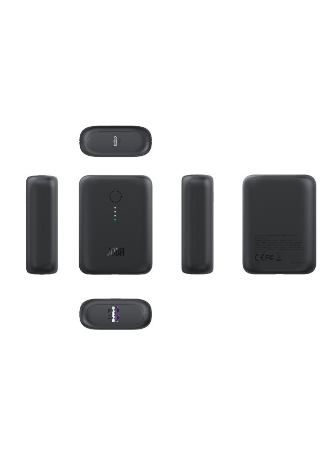 جودا بيكو 10 باور بنك 10000mAh PD 20W – أسود ⚡🔋شاحن سريع بنك طاقة ⚡ بنك طاقة 10000mAh 🔋 بنك طاقة USB-C 🔌 شاحن سريع PD بنك طاقة ⚡ بنك طاقة 3 منافذ 📱 شاحن سريع 20 وات ⚡ باوربانك للهواتف الذكية 📱 شاحن USB-A و USB-C 🔌 شاحن محمول للسفر ✈️ شاحن لآيفون وسامسونج 📱 - Image 2